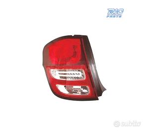 FANALE SINISTRO PER CITROEN C3 10-13 BIANCO ROSSO