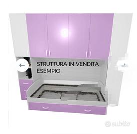 2 camerette ciliegia e rovere