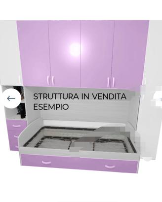 2 camerette ciliegia e rovere € 200 CAD.