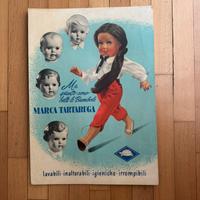 Locandina Bambole Marca Tartaruga Anni 50