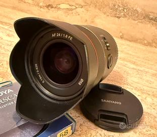 Samyang 24mm F1.8 per Sony E-Mount