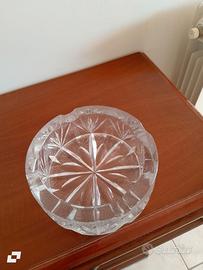 Elegante posacenere vintage in cristallo lavorato
