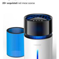 umidificatore 3 litri touch screen €35