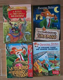 4 libri Geronimo Stilton