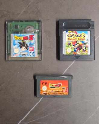 Lotto 3 Giochi Game Boy Color Advance