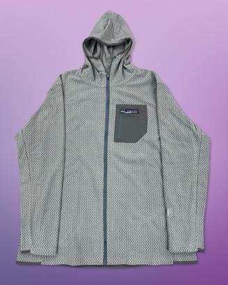 Patagonia R2 TechFace Hoodie Uomo – Grigio