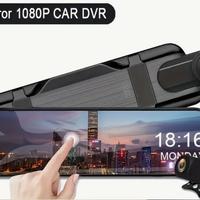 Dashcam con telecamera ant. 1080p e post 720 touch