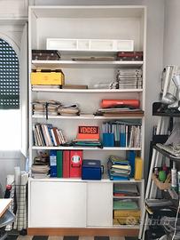 Librerie artigianali in legno bianco