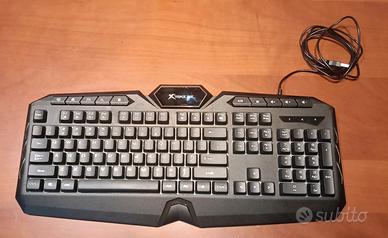Tastiera gaming retroilluminata 
