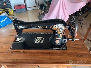 Macchina da cucire singer primi del 900