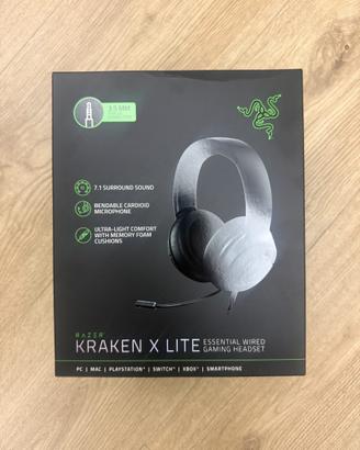CUFFIE RAZER KRAKEN X LITE CUFFIE