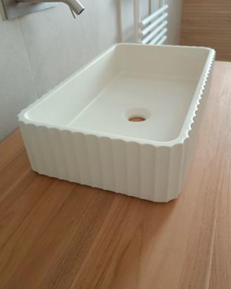 Lavabo SKLUM Teide 50×30 cm in cemento – NUOVO