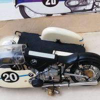 Modellino moto bmw sidecar 500