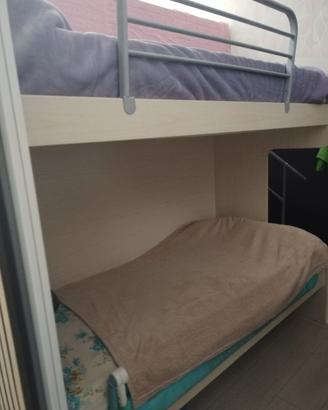 camera da letto a castello per 2 bambini 