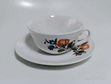 Tazza Richard Ginori Diamondstone Laveno vintage