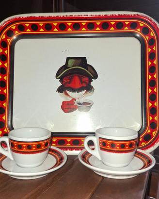 Set Lavazza Paulista tazzine + vassoio