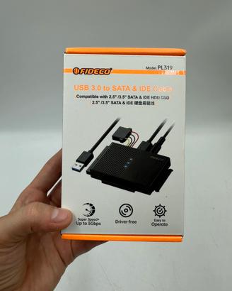 Adattatore USB disco rigido Fideco