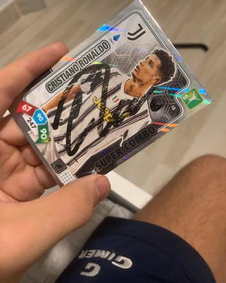 Carta di Cristiano Ronaldo Autografata