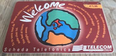 SCHEDA TELEFONICA WELCOME TELECOM