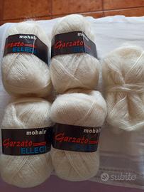 4 gomitoli color panna