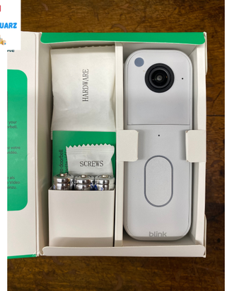 Blink Video Doorbell BIANCO NUOVO HD Alexa WiFi