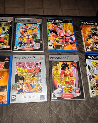 Dragonball Z PlayStation 2 lotto da collezione 