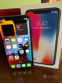 Apple Iphone x nero