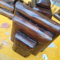 mensole artigianali in legno