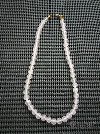 Collana quarzo rosa