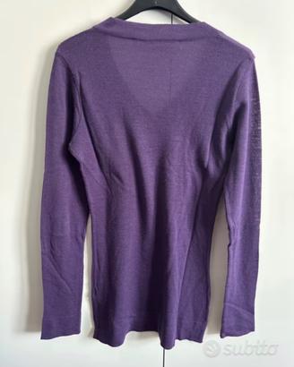 Maglione KAOS viola lana
