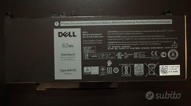 Batteria 6MT4T 62Wh Dell Precision, Latitude E5270