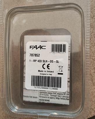 Ricevente FAAC RP 433 slh