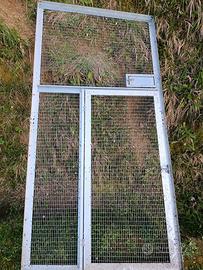 voliere - voliera - pannelli voliere pappagalli 