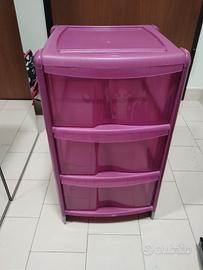 Cassettiera per giochi multiuso