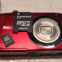 Nikon Coolpix S2600 - Rossa - Pronta all'uso