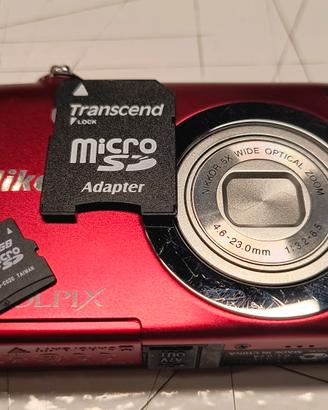 Nikon Coolpix S2600 - Rossa - Pronta all'uso