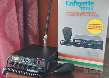 CB Lafayette Texas 40 canali AM /FM 