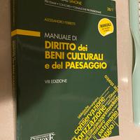 Manuale di diritto e dei beni culturali e del paes