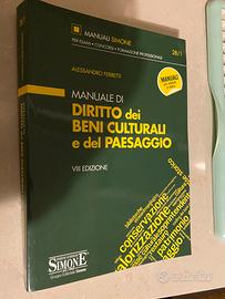 Manuale di diritto e dei beni culturali e del paes