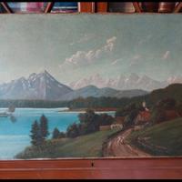 Dipinto olio su tela, inizi '900