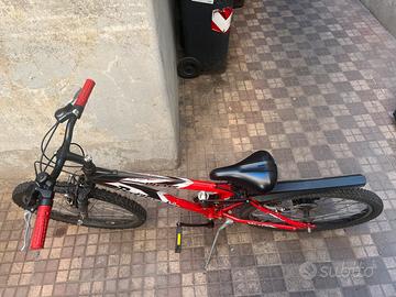 Bicicletta mountain bike ragazzino 24