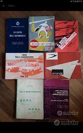 Manuali auto d'epoca e altro