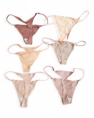 Lotto 6 Perizoma Vari Colori Taglia M