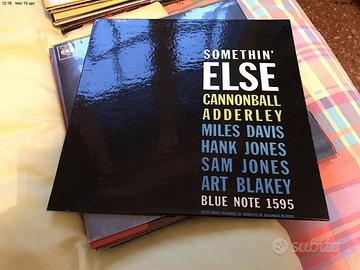 CANNONBALL ADDERLY/ MILES DAVIS LP SOMETHIN’ ELSE