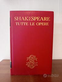 Shakespeare tutte le opere Sansoni edizioni 1977