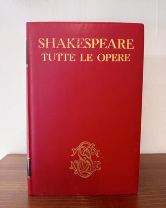 Shakespeare tutte le opere Sansoni edizioni 1977