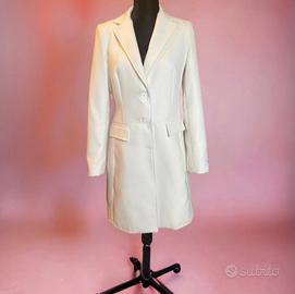 Cappotto bianco sandro ferrone clearance