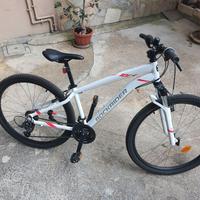 BICI Mtb donna Rockrider ST 100 bianco-rosa 27,5"