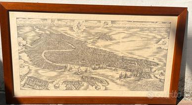 Stampa litografia di Venezia anni 80