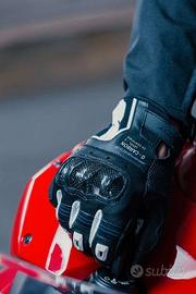 GUANTO PELLE CARBONIO MOTO SPIDI G-CARBON NERO